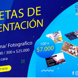 Tarjetas de Presentación